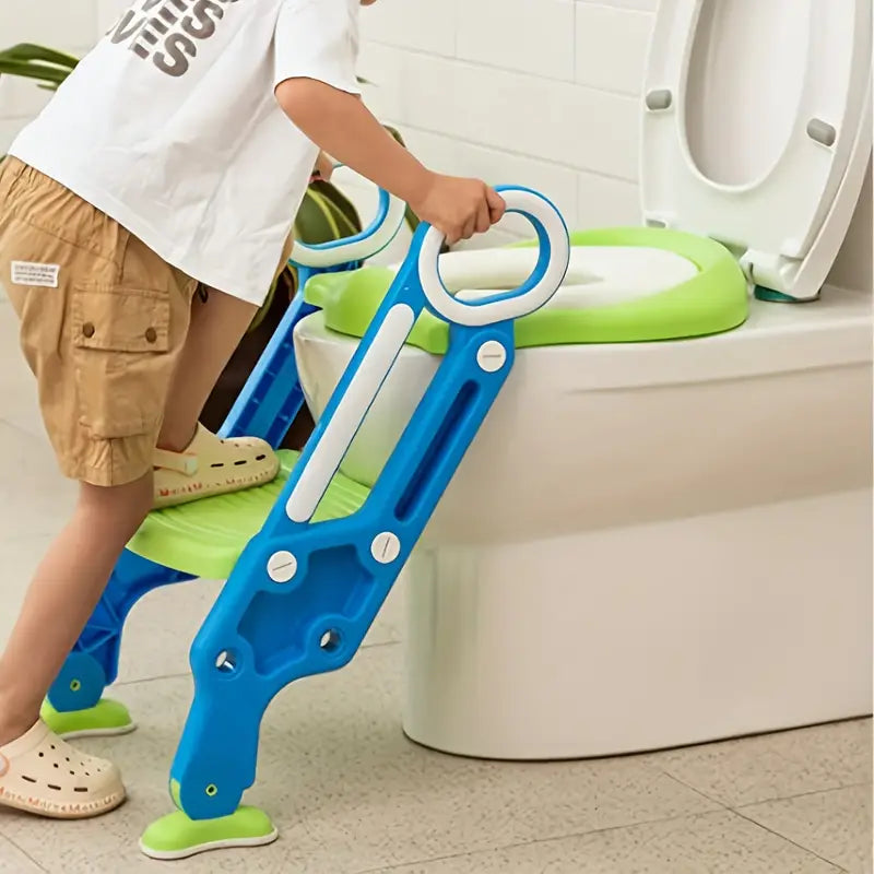 Baby Potty Training Toilet Seat with Step Stool Ladder