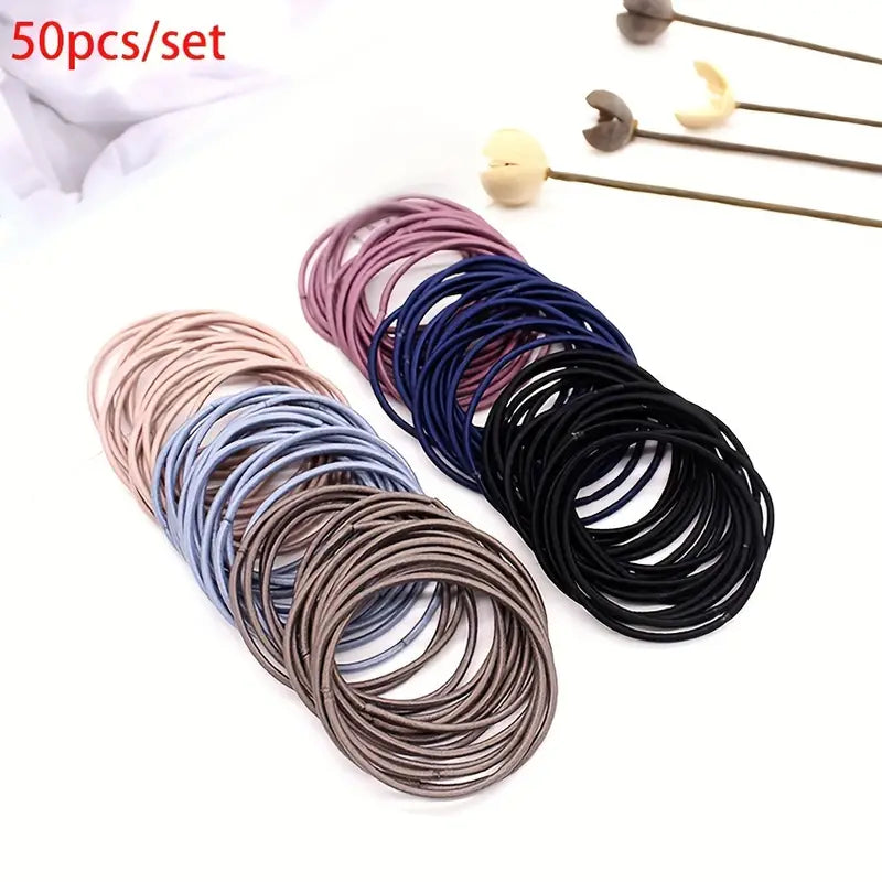 50pcs Color Rubber Band