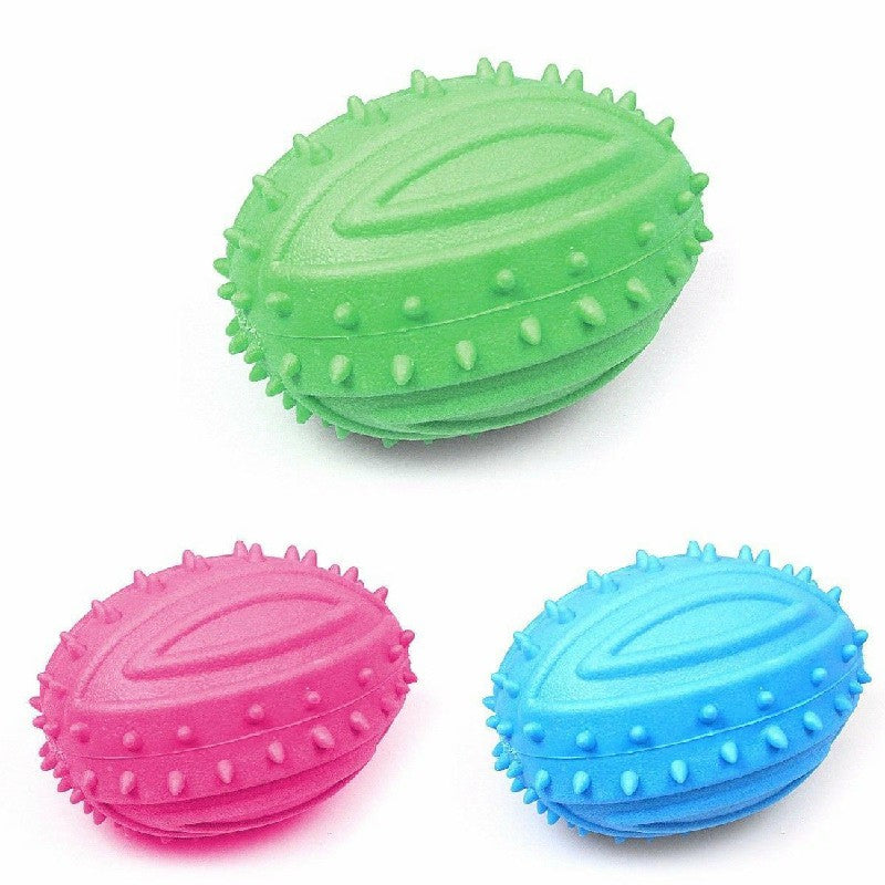 13cm Strong Rubber Pet Ball Chew Toy