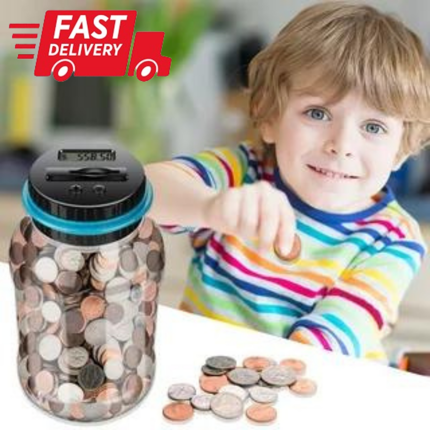 Digital Money Counting Jar