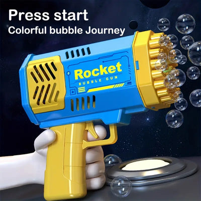 40-hole electric bubble Machine Gun(Blue Color)