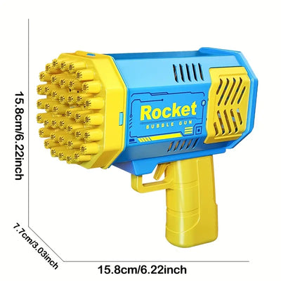 40-hole electric bubble Machine Gun(Blue Color)