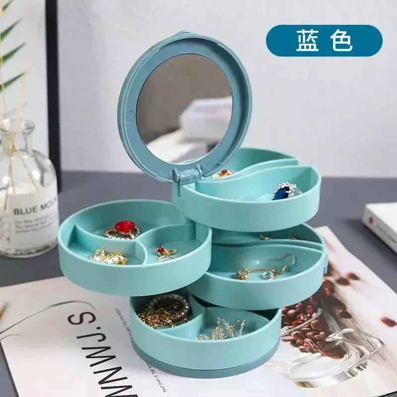 360 Degrees Rotating Jewelry Box